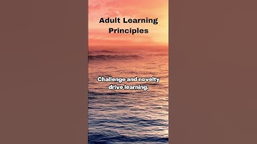 Adult Learning Principles #real-world #elearning #engagement  #challenege