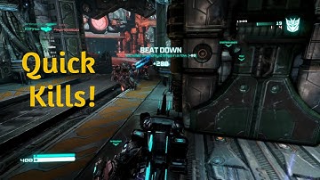 Transformers Fall Of Cybertron Quickest Team Deathmatch!