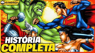 LIGA DA JUSTIÇA vs VINGADORES - HISTÓRIA COMPLETA [Parte 1]