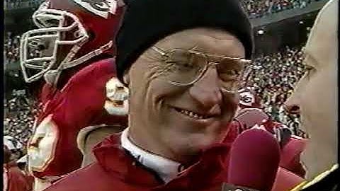 1997 NFL AFC Divisional Playoffs Denver Broncos at Kansas City Chiefs Jan 4, 1998