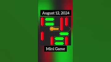 Hamster Kombat Mini Game August 12 | Mini Game Today