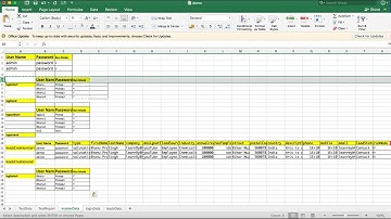 How To Design Excel Data For All Test Scripts Video-16