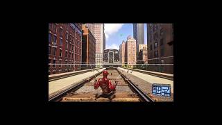 Can We Stop Train In Marvel Spider-Man 2 Game ??🕷️🕸️ | #videogames #spiderman2ps5 #spiderman