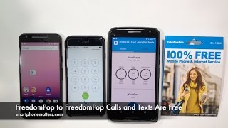 FreedomPop to FreedomPop Calls and Texts Are Free