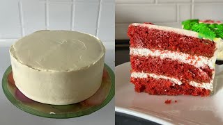 Красный бархат торт. Red velvet cake