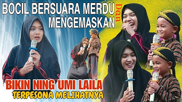 BOCIL BERSUARA MERDU DAN MENGEMASKAN BIKIN NING UMI LAILA TERPESONA | CERAMAH NING UMI LAILA TERBARU