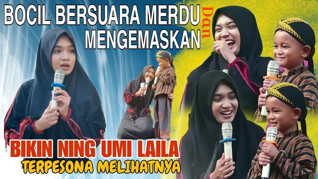 BOCIL BERSUARA MERDU DAN MENGEMASKAN BIKIN NING UMI LAILA TERPESONA | CERAMAH NING UMI LAILA TERBARU