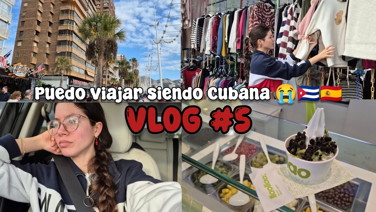 Por fin PUEDO VIAJAR a donde quiera 😭🇨🇺🇪🇸  Vlog #5 | Creo que me enamoré de esta ciudad 🥹❤️