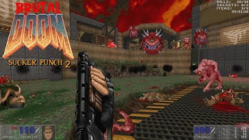 Brutal Doom v21.9.0 - Sucker Punch 2 | MAP02: Live-Fire Exercise | 4K/60