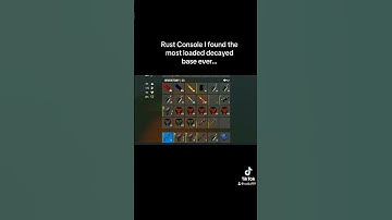 Rust Console I found the most loaded decayed base ever…#shorts #rust #rustconsole