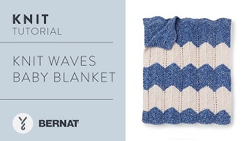 Knit a Chevron Baby Blanket | Easy Pattern Tutorial
