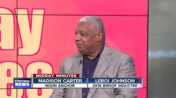Midday Minutes: LeRoi Johnson is inducted into the Buffalo Music Hall of Fame