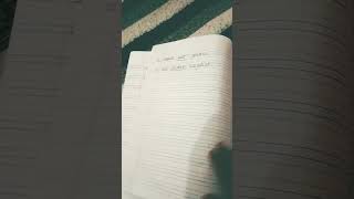 write 10 sentences verb ( underline the word in each sentences)