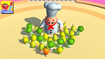 Fruit Rush🍍🥭🍏🍇 Gameplay Walkthrough Part - 10 (Android) All levels