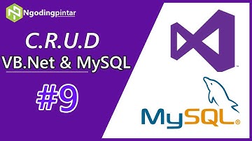 Cara membuat CRUD VB.Net & Database MySQL untuk Pemula | 9 - Hapus Data | #ngodingpintar
