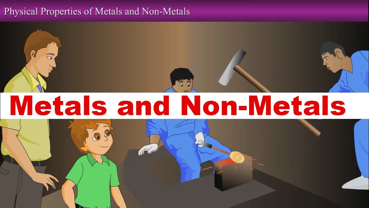 Metals and Non-Metals-Class-8th, VIII Science Animated  Metals and Non-Metals-Class-8th, VIII Science Animated