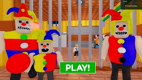 RONY POLICE FAMILY PRISON RUN ESCAPE! Obby roblox Gameplay Walkthrough No Death 4K