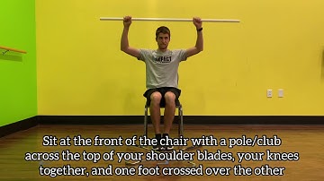 Seated Trunk Rotation Test