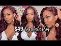 $49 😱 GORGEOUS! How to FAKE Undetectable HUMAN Hair Wig Install! Affordable 13x6 GLUELESS Wig Solana