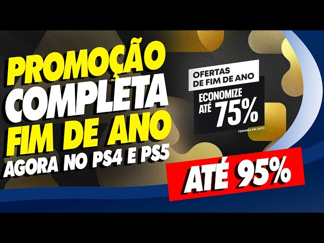 Descontos de até 85% em jogos para PS4 e PS5 terminam nesta semana