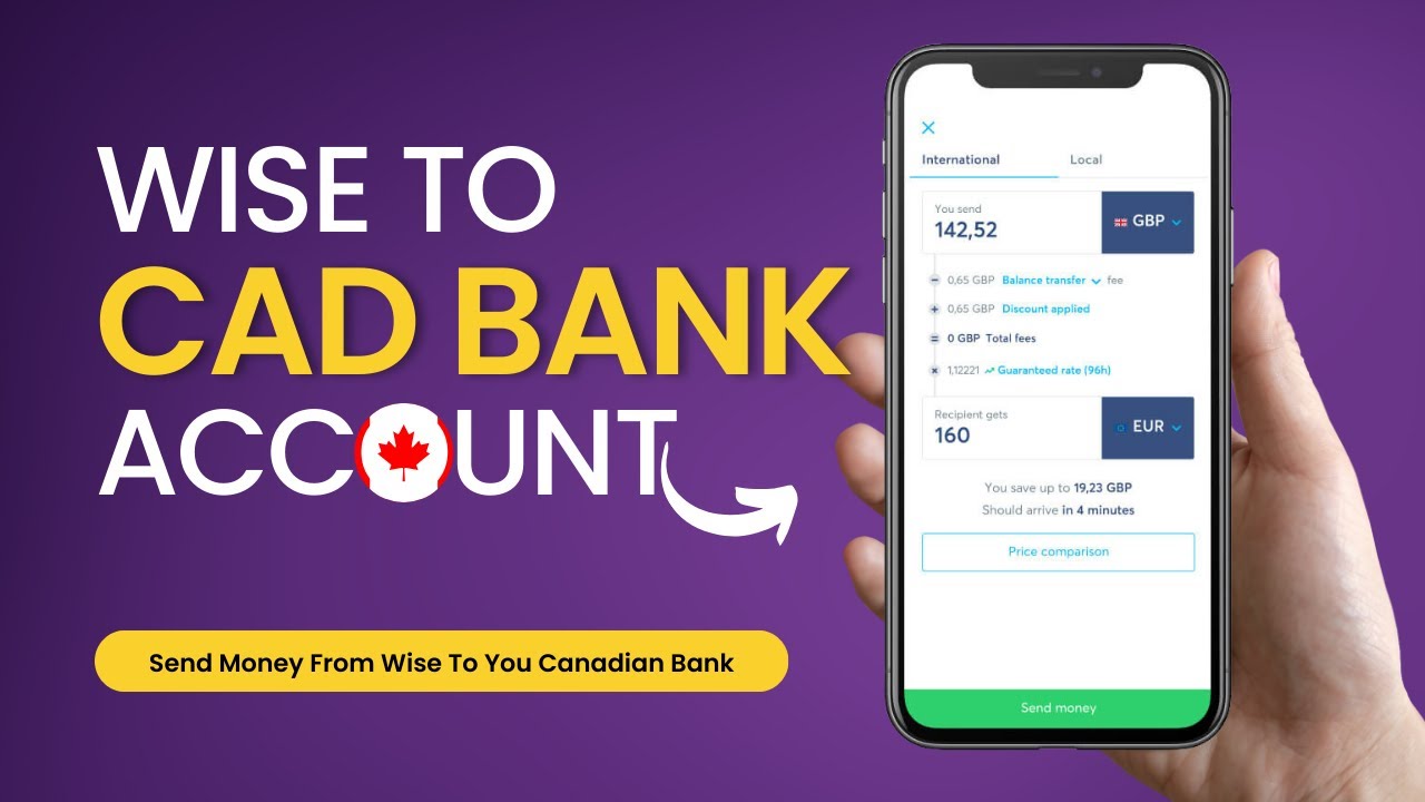 How To Withdraw Money From Wise To Canadian Bank Account YouTube How To Withdraw Money From Wise To Canadian Bank Account YouTube