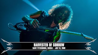 metallica harvester of sorrow saint petersburg russia july