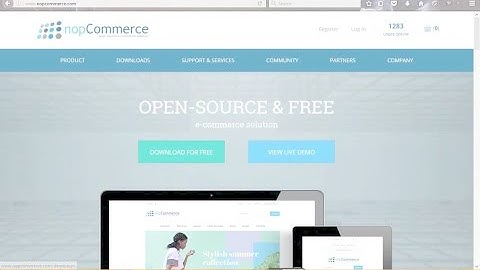 Installing Nop-Commerce on Local Machine.