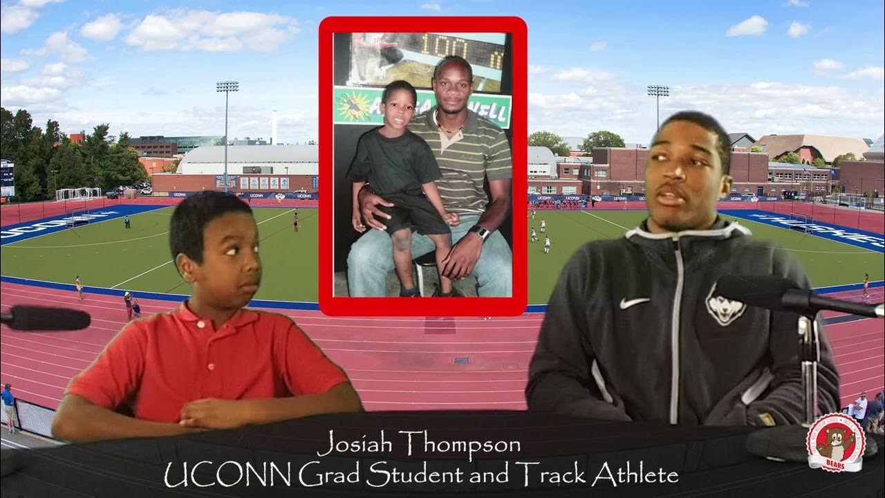 Josiah Thompson from UCONN Track and Field Interview YouTube