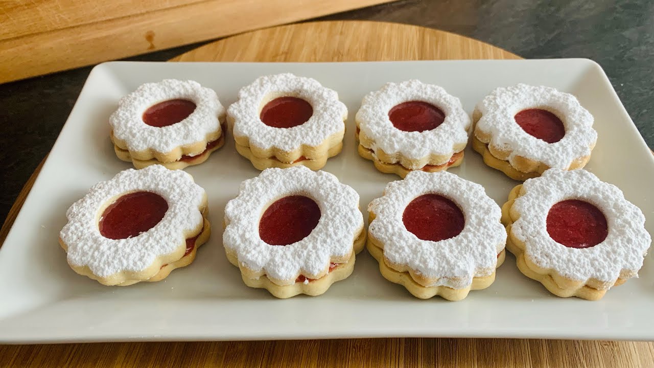 Sablés fondants à la confiture