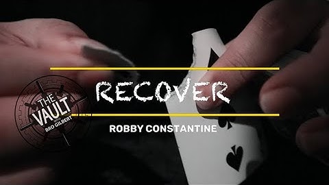 RECOVER by Robby Constantine