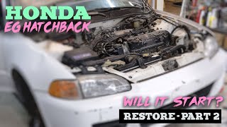 Honda Civic Hatchback - Part 2 - Will it start? - Make it So