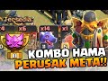 TH15 dan TH16 Vs TH17 BISA RATA‼️Kombo MAHAL PERUSAK META Tebar NAGA Hama AUTO RATA di Townhall 16