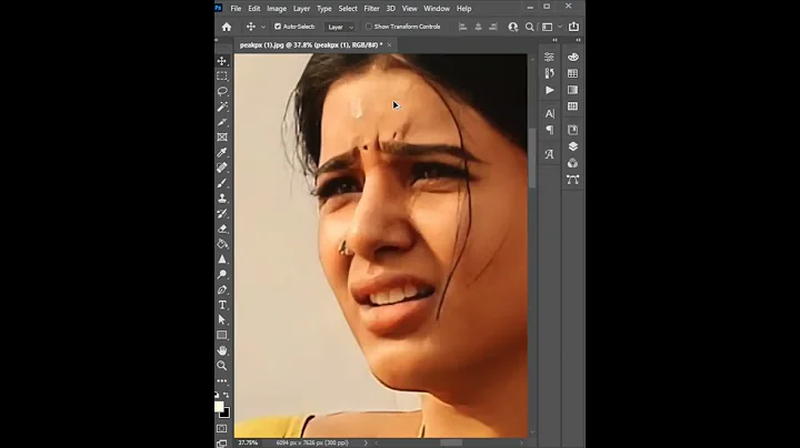 Low To High Resolution images in Photoshop #lowrestohighres