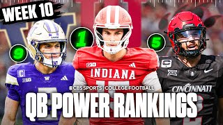 Ranking the Top 10 quarterbacks in College Football RIGHT NOW Fernando Mendoza T