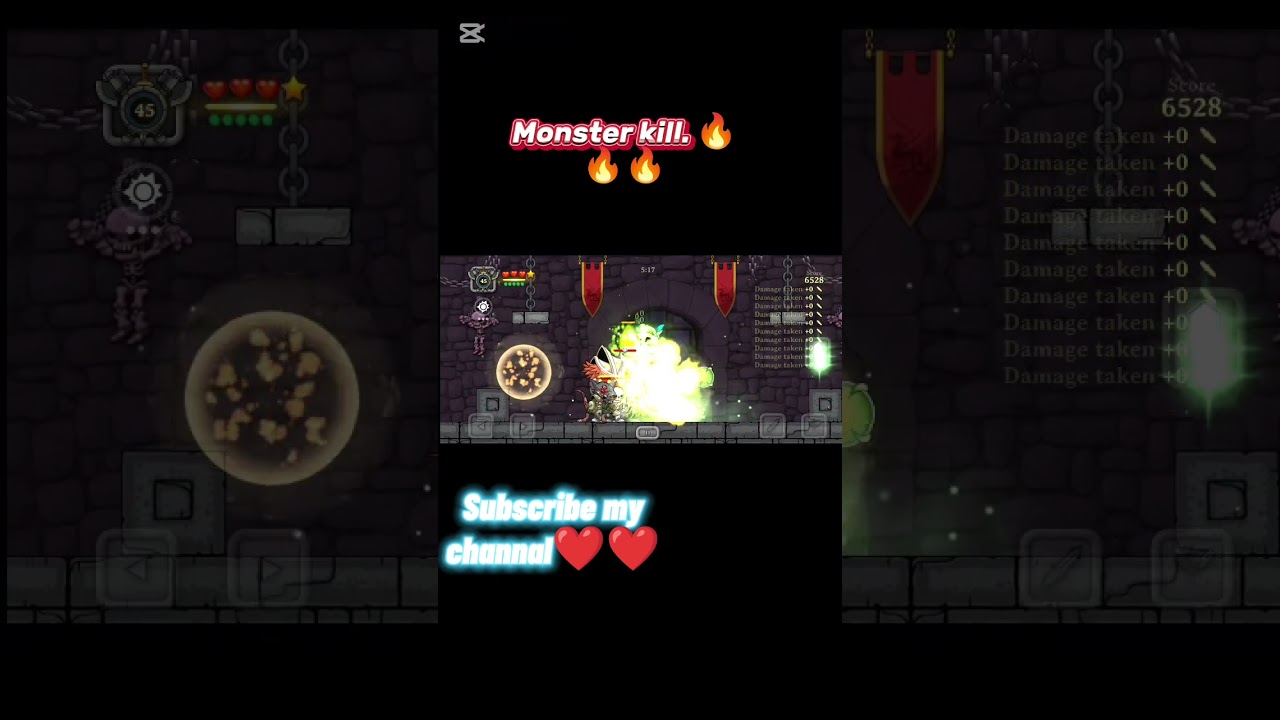 Magic rampage""short tricks""Monster kill!"Weekly dungeon