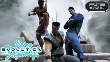 Virtua Fighter 4: Evolution (2003) on Sony PS2 Emulator (2K/60FPS)
