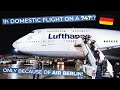 TRIPREPORT | Lufthansa (BUSINESS CLASS) | Boeing 747-400 | Frankfurt - Berlin Tegel