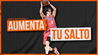 🐰5 MEJORES ejercicios para SALTAR MÁS  sin pesas 🤩 | Baloncesto en Español