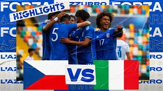Highlights: Repubblica Ceca-Italia 1-2 | Under 19 | Campionato Europeo UEFA | Elite Round