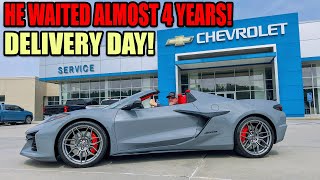 Finally! Darren takes DELIVERY of his 2024 C8 Z06 DREAM Car!