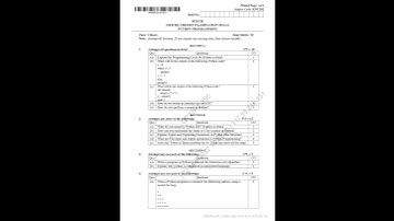 PYTHON PROGRAMMING KNC-302 |AKTU BTECH 3RD SEMESTER 2022|