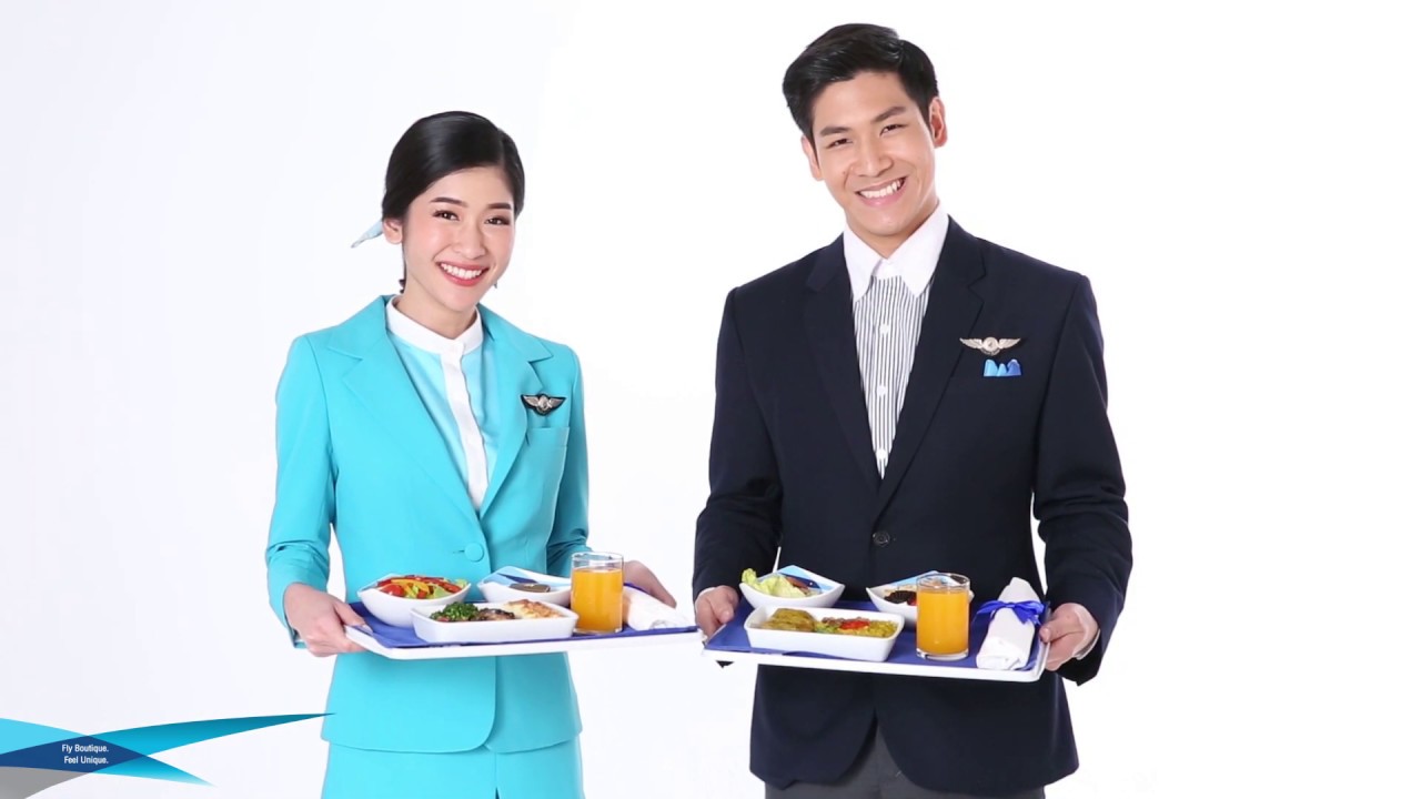 Bangkok Airways: Boutique Menu February 2019 - Blue Ribbon Class - YouTube