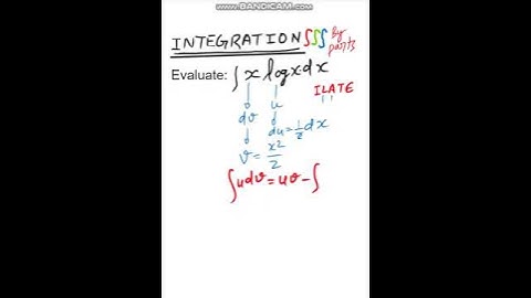 ∫∫ INTEGRATION by part: ∫x.log(x).dx  Diploma / Polytechnic Mathematics @ganitandgs