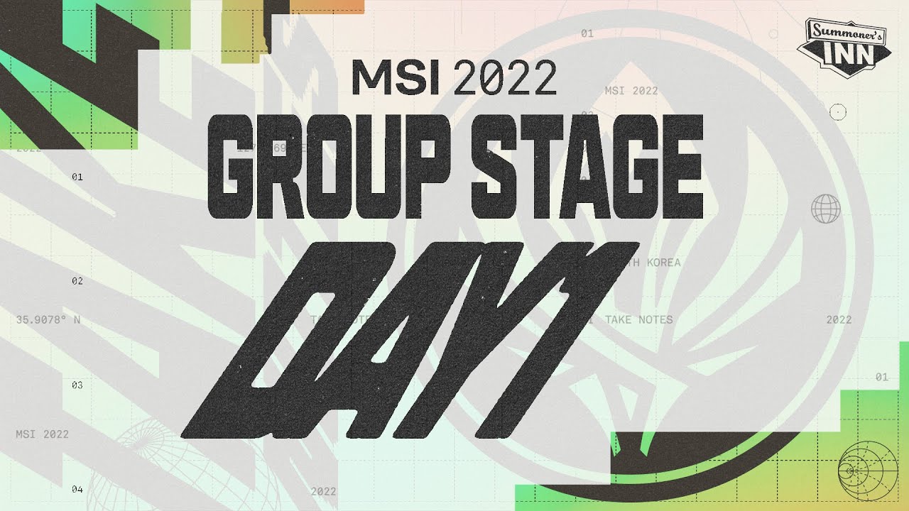 MSI 2022 - Group Stage, Tag 1 [GER]