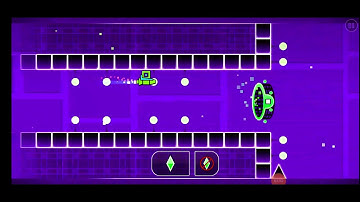 Geometry dash gameplay *practice mode* Back on track
