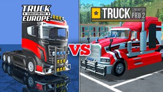 Truck Simulator PRO Europe vs Truck Simulator PRO 2 - which is best ? screenshot 3