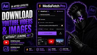 ⚡ Download YouTube Videos INSIDE After Effects (Game Changer!) FREE PLUGIN