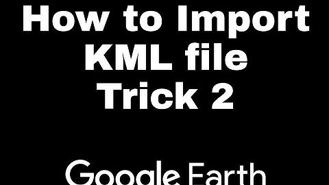 Geosurvey /Google Earth  KML file export the map trick 2