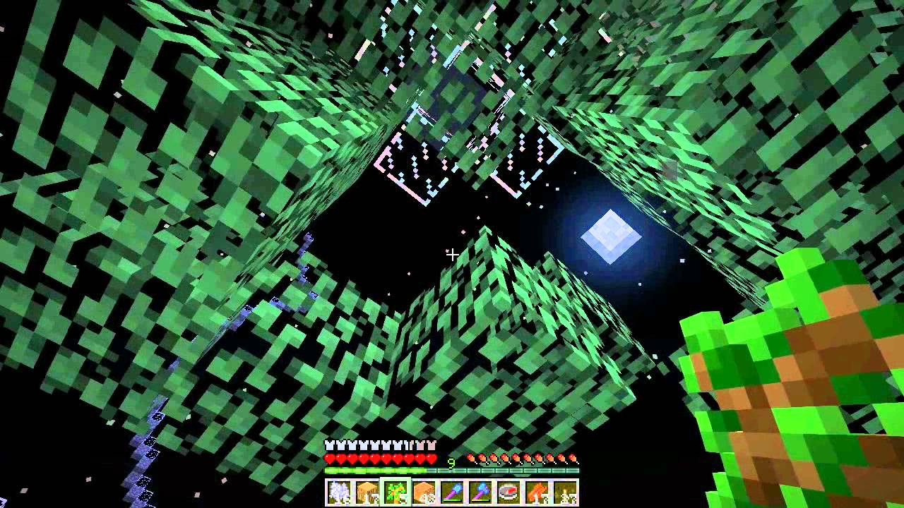 Minecraft Tree Farming Tutorial - YouTube