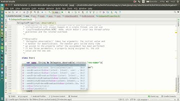Android Kotlin Tutorial #112 - Delegated Properties - Standard Delegates - Observable